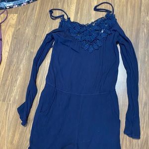 Dark blue romper
